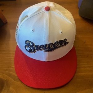 MILWAUKEE BREWERS 2002 ALL-STAR GAME NEW ERA 59FIFTY FITTED HAT